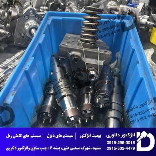 سرویس سیستم سوخت‌رسانی دیزل اسکانیا در مشهد