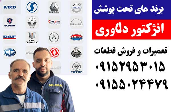 برند های تحت پوشش انژکتور دلاوری | فروش و تعمیرات تخصصی